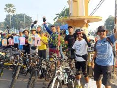 Halal Bihalal Pesepeda Sekaligus Memperingati Hari Bumi