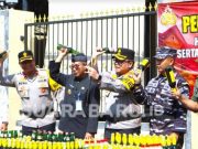Polres Tegal Kota Musnahkan Ribuan Botol Miras