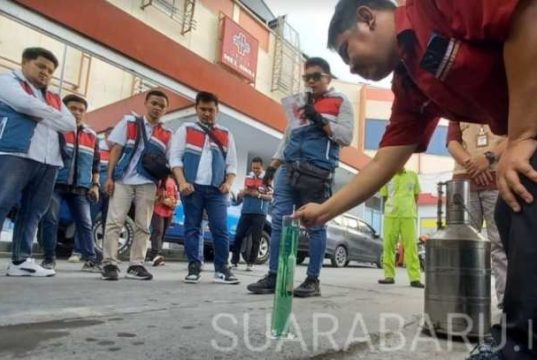 MyPertamina Motor Club Chapter Tegal Lakukan Pemeriksaan SPBU