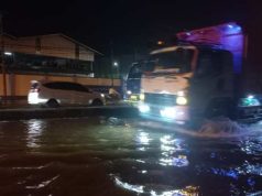 Awas Hindari Rob Sayung, Pantura Semarang-Demak Macet