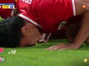 Gol Ferarri ke Gawang Uzbekistan Dianulir VAR