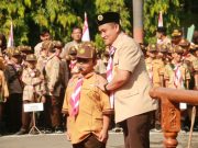 Bupati Pemalang Pimpin Upacara Pramuka di SLB