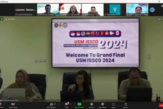 USM International SDGs Student Competition 2024, Prita dan Yesa Raih Best Topic dan Speech Competition
