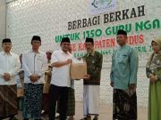 Laziznu Kudus Berikan Santunan untuk 1.350 Guru Ngaji