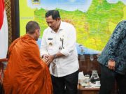 Peringatan Waisak, Bhikkhu Thudong dari India Jalan Kaki ke Candi Borobudur di Magelang