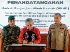 Penandatangan NPHD, Sekda Wonosobo : “Pilkada Harus Berjalan Aman dan Damai?”