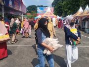 Pasar Murah di Halaman Setda Grobogan Ditutup, Warga Berbondong Tukarkan Kupon