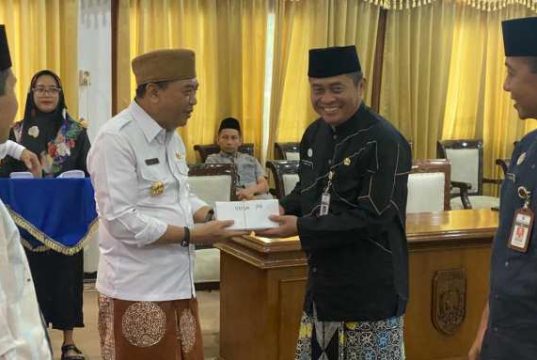 Korpri Jepara Serahkan Infaq untuk Pegawai Non ASN