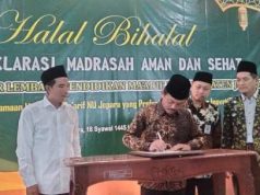 Sejumlah Tokoh Dukung Deklarasi Madrasah Aman dan Sehat