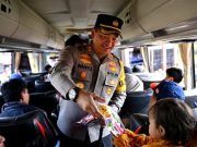Polres Jepara Siapkan Bus Gratis Bagi Masyarakat yang Kembali Merantau