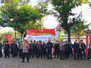 Ciptakan Kamtibmas Kondusif Jelang Pilkada Serentak 2024, Polres Jepara Gelar Apel Satkamling