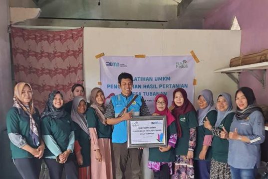PLN UIK Tanjung Jati B Berdayakan Perempuan Desa Tubanan Lewat Pelatihan Olahan Pertanian