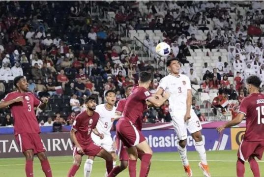 Indonesia U-23 Memimpin 1-0 Atas Australia pada Babak Pertama