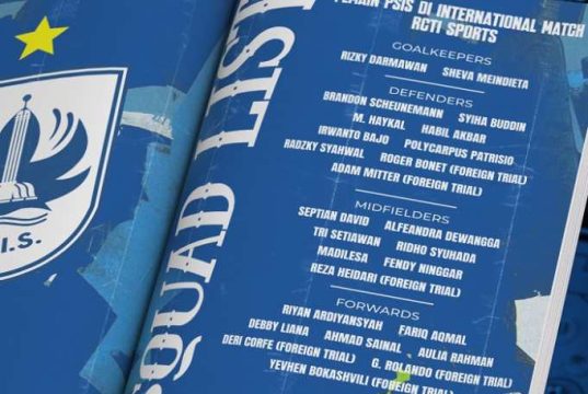 PSIS Jajal Enam Legiun Asing di International Match RCTI Sports