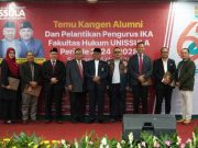 Milad ke-61 dan Pelantikan Pengurus IKA FH Unissula Makin Menguatkan Kemitraan Alumni