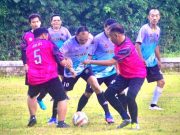 Kesebelasan Tentara Tundukkan Perangkat Desa dengan Skor 3-2