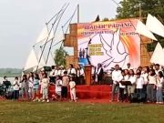 Memperingati Kenaikan Tuhan Yesus, Menggelar Ibadah Padang di Plasa Bedhol Desa