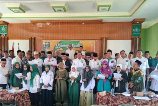 Ikrar Dukungan Mengalir dari Pengurus DPC PKB Jepara untuk Gus Nung