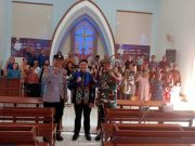 Ratusan Personel Polres Jepara Amankan Peringatan Kenaikan Isa Almasih