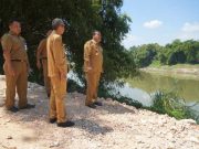 Bupati Blora Sidak Proyek Penanganan Longsor Bengawan Solo di Gadon Cepu