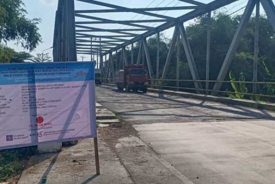 Jembatan Getasrejo Grobogan Direhab, Mulai 1 Juni Arus Lalu Lintas Dialihkan