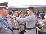 9 Kapolsek, 2 Kabag dan 2 Kasi Dilantik, Kapolres Grobogan Minta Segera Beradaptasi
