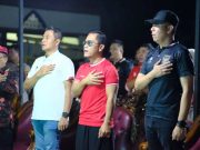 Gus Miftah Nobar di Mapolsek Geyer, ‘Indonesia Tidak Kalah Hanya Belum Beruntung’