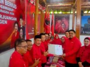 Untung Wibowo Sukowati Daftar Balon Bupati Sragen Diantar Bupati, Mantan Bupati, dan Keluarga