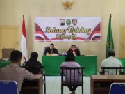 Tiga Terdakwa Pelanggar Tipiring Jalani Sidang di Luar Pengadilan
