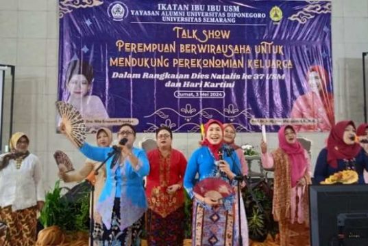 Dies Natalis Ke-37 USM, Ikatan Ibu-Ibu USM Gelar Talkshow