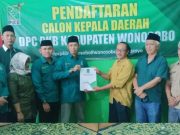 Agung Kusbiyanto, Ketua Bolone Mase Wonosobo Daftar CAbup Lewat PKB