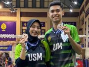 Fajri/Meylisa Juara II USM Open 2024