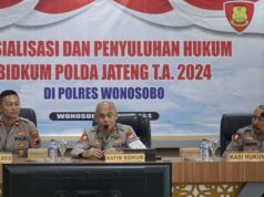 Bidkum Polda Jateng Beri Penyuluhan Hukum pada Personil Polres Wonosobo