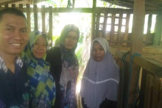 Tim PkM Prodi Akuntansi USM Beri Pelatihan Laporan Keuangan ke Peternak Kambing