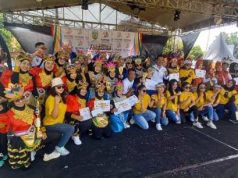 Ini Hasil Lomba Senam Aerobik Perempuan Jepara dalam Rangka Hardiknas