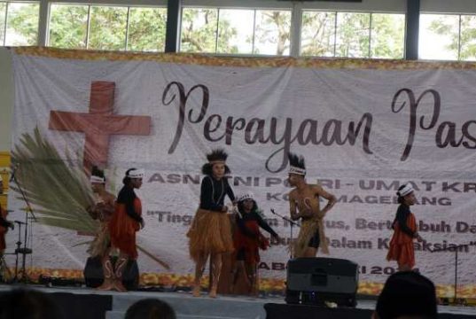 Perayaan Paskah Bersama, Umat Kristiani Magelang Jaga Persatuan Perayaan Paskah Bersama