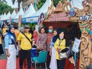 Tampilkan Gapura Ukiran Mahkota Ratu Shima, SMPN 4 Jepara Pukau Pengunjung Pameran Pendidikan