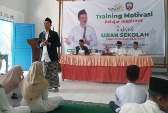Jelang Ujian Sekolah SMP Muliya MBS Ash-Shiddiq Gelar Training Motivasi Belajar
