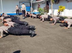 Operasi Gaktibplin, Anggota yang Melanggar Dihukum Push Up