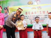 Baksos Pemberian Beasiswa Sambut HUT Ke-78 Bhayangkara