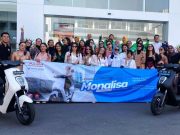 Morning Ride Naik Honda EM1 e:, Wanita Semarang Tampil Menawan