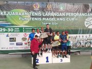 Petenis Semarang Borong Juara Fun Tenis Magelang Cup II 2024
