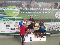 Petenis Semarang Borong Juara Fun Tenis Magelang Cup II 2024