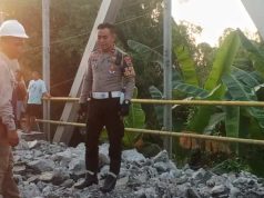 Awas Kendaraan Besar Dilarang Lewat Kota Purwodadi, Perbaikan Jembatan Getasrejo