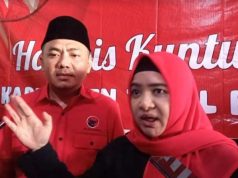 Suami-Istri Hutri dan Dewi Resmi Daftar Bacalon Bupati Tegal Bersama