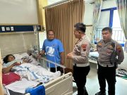 Kasat Lantas Polres Grobogan Jenguk Pasien Korban Kecelakaan di RS YAKKUM