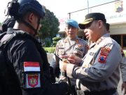 Cegah Judi Online, Kapolres Kudus Gelar Razia HP Anggotanya