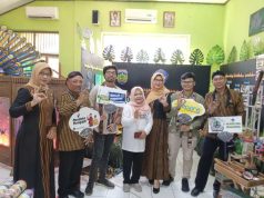 Penilaian Bank Sampah Tingkat Nasional, SMPN 5 Jepara Dikunjungi KLHK