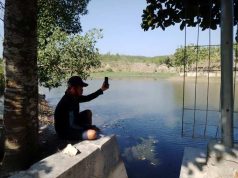 Gowes dan Mancing di Embung Jurang Jero, Berwisata dan Melatih Kesabaran