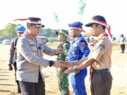 Aksi Tanam Ribuan Mangrove di Pantai Prawean Warnai Hari Bhayangkara di Jepara